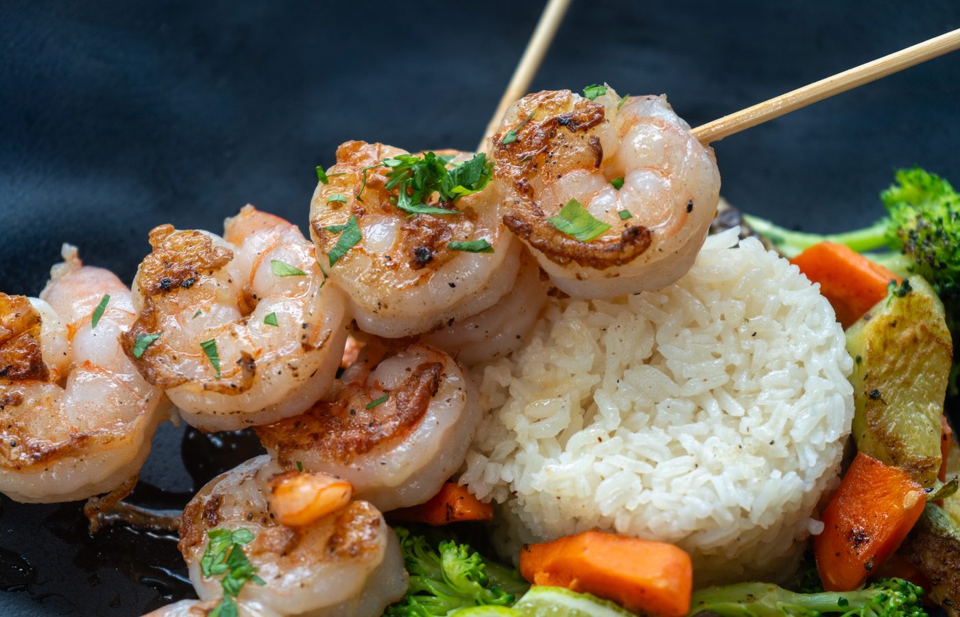 Mariscos frescos en Gurú