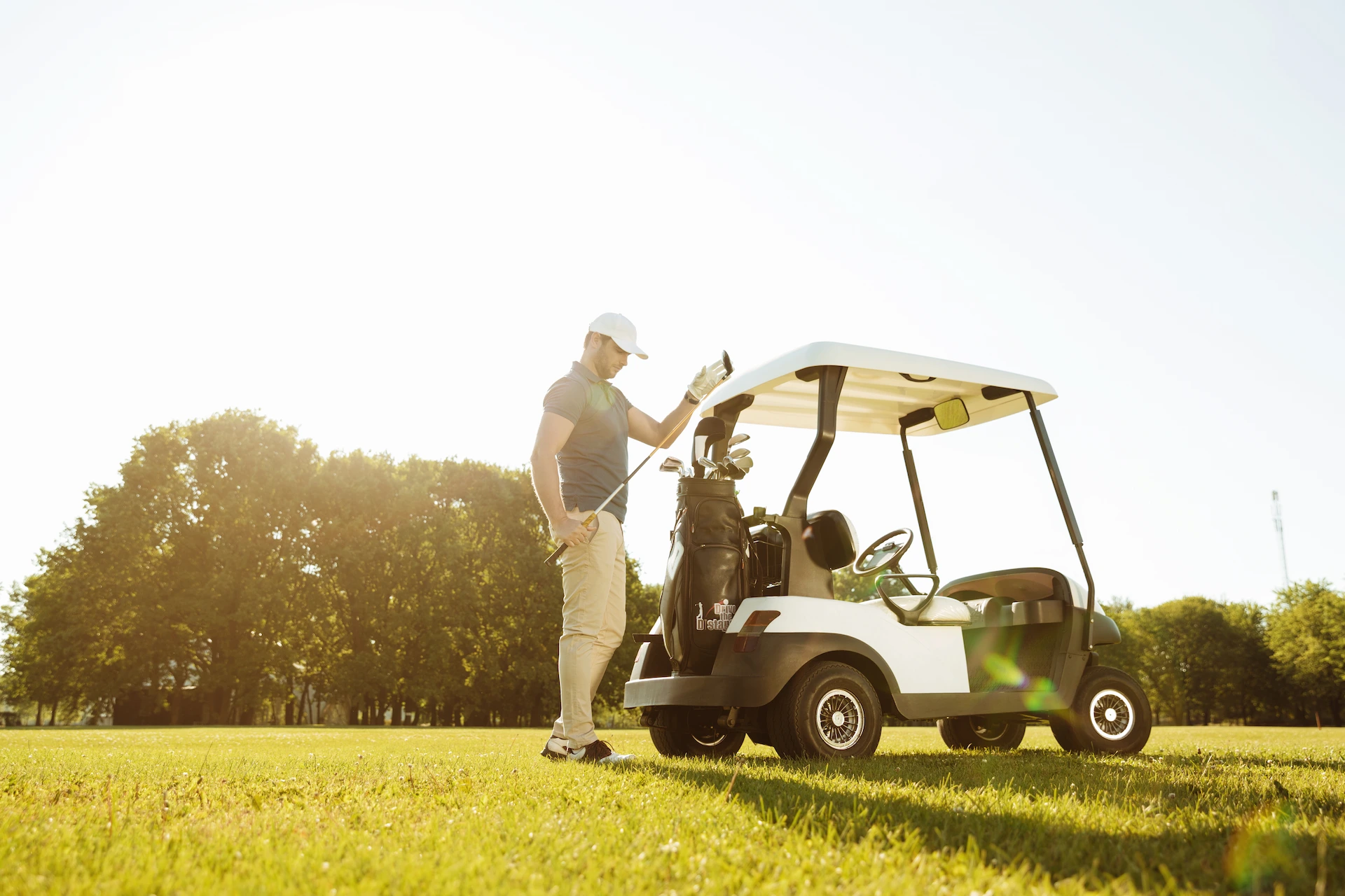 golf cart on Isla Mujeres