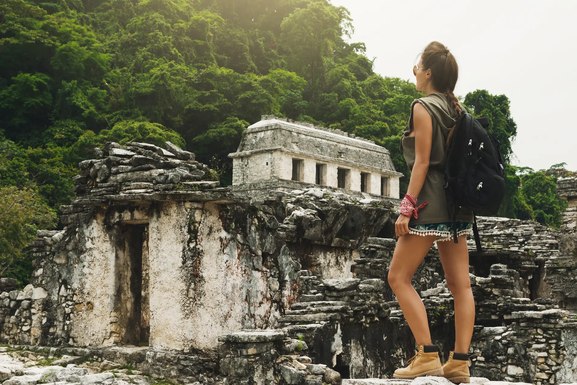 mayan ruins in isla mujeres